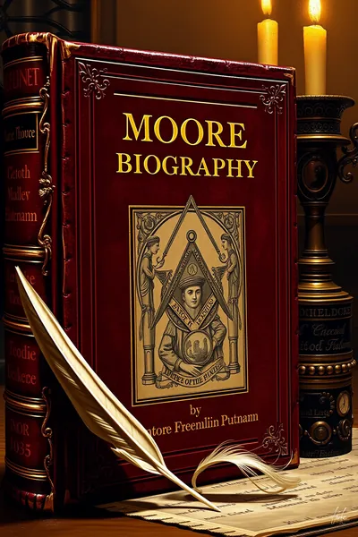 1863 Moore Masonic Biography Sketches Of Eminent Freemasons Clinton Franklin Putnam Washington nwo illuminati freemasons