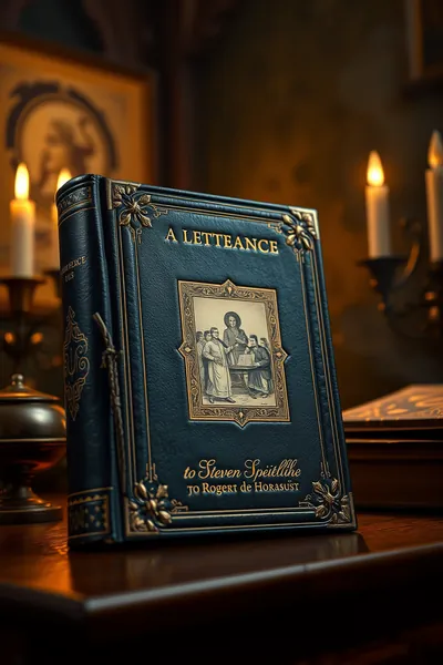 A letter from Jewish French Dr. Roger Dommergue Polacco de Menasce to Stevens Spielberg