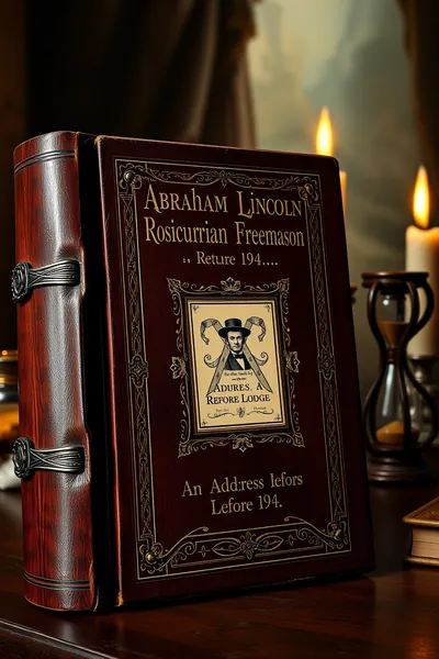 Abraham Lincoln Rosicrucian Freemason An Address Before The Lodge ( 1914) nwo illuminati freemasons