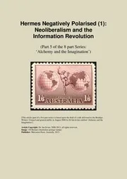 Alchemy And The Imagination 5 Hermes Negatively Polarised