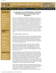 An Alternate View of World History