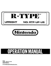 Arcade Game Manual: R-Type by Nintendo