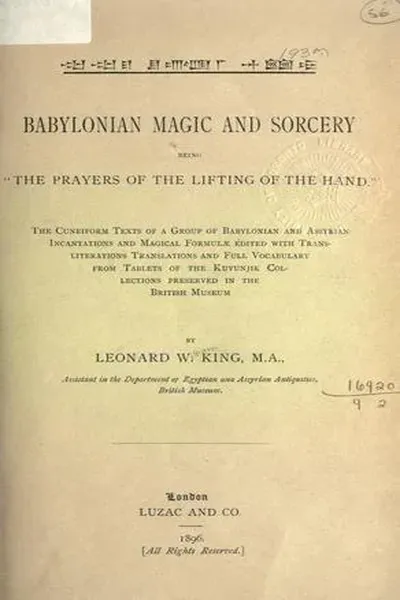 Babylonian magic and sorcery