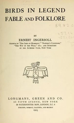 Birds in legend, fable and folklore