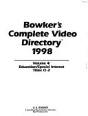 Bowker's Complete Video Directory, 1998