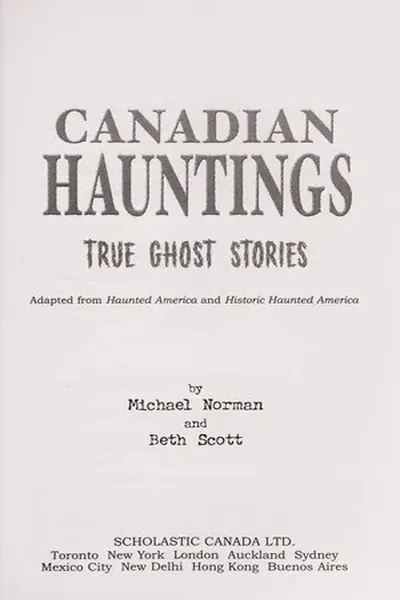 Canadian hauntings