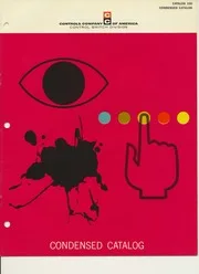 Catalog of electrical components - Controls Company of America, Control Switch Division: