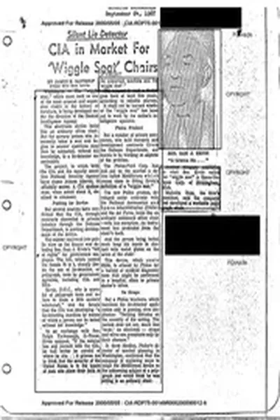 CIA Reading Room cia-rdp75-00149r000200590012-6: CIA IN MARKET FOR 'WIGGLE SEAT' CHAIRS