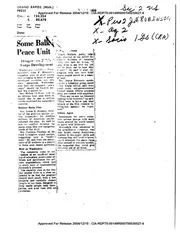 CIA Reading Room cia-rdp75-00149r000700030027-6: SOME BALK PEACE UNIT