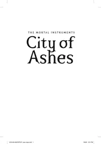 City of Ashes