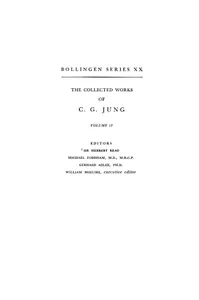 Collected Works of C. G. Jung, Volume 13