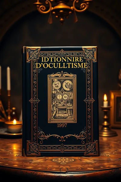 Dictionnaire D' Occultisme Science Occultes Societes Secretes 1897