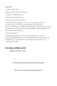 Die Djinn schlafen nicht