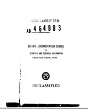 DTIC AD0464903: WITCHCRAFT, SORCERY, MAGIC, AND OTHER PSYCHOLOGICAL PHENOMENA AND THEIR IMPLICATIONS ON MILITARY AND PARAMILITARY OPERATIONS IN THE CONGO