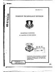 DTIC AD0678308: DESCRIPTIONS OF INVENTIONS
