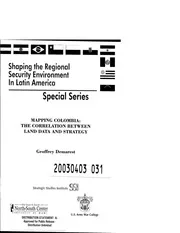 DTIC ADA413030: Mapping Colombia: The Correlation Between Land Data and Strategy