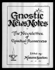 Gnostic News Notes