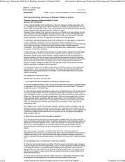 HAARP Bnai Brith Transcript DoD Secretary Of Defense Cohen NWO illuminati Freemasons Judaeo-Masonry Fukushima