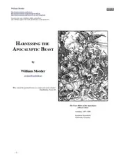 Harnessing the Apocalyptic Beast (2012 edition)