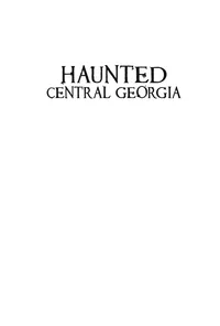 Haunted Central Georgia