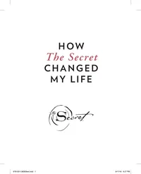 How The Secret Changed My Life