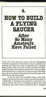 How To Build A Flying Saucer Pawlicki ufo Chapter 4 Witchcraft nwo illuminati freemasons