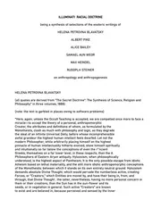 ILLUMINIST RACIAL DOCTRINE