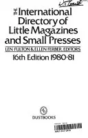 International Directory of Little Magazines and Small Presses