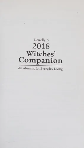Llewellyn's 2018 Witches' Companion