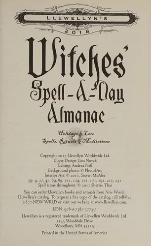 Llewellyn's 2018 Witches' Spell-A-Day Almanac