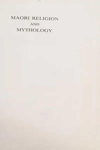 Māori religion and mythology