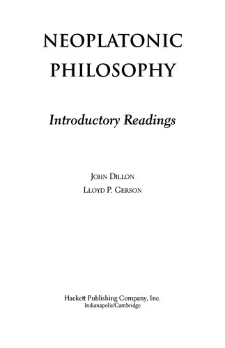 Neoplatonic philosophy