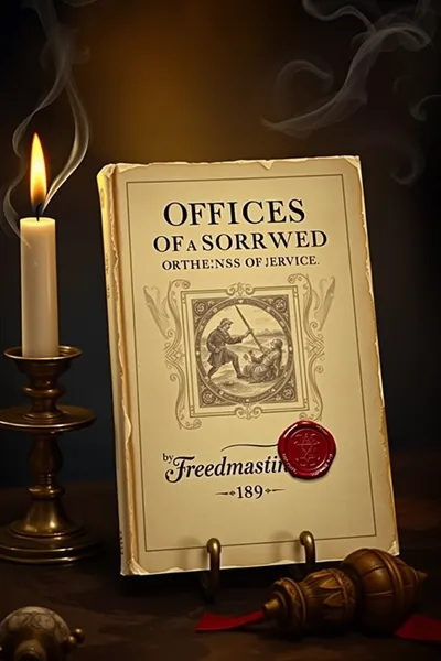 Offices Of A Lodge Of Sorrow & Ring Service Of The AASR Of Freemasonry 189