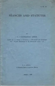 Séances and Statutes