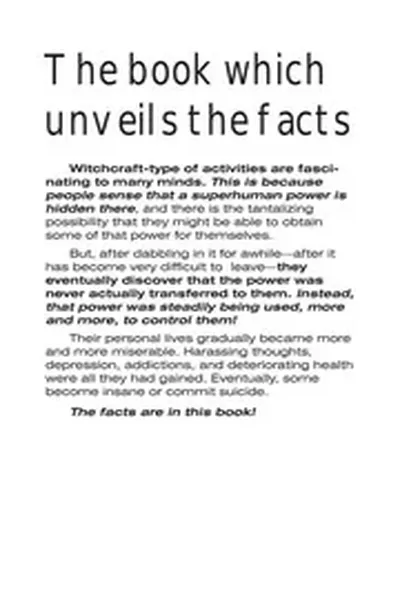 SDA - Vance Ferrell - Witchcraft Ruins Lives