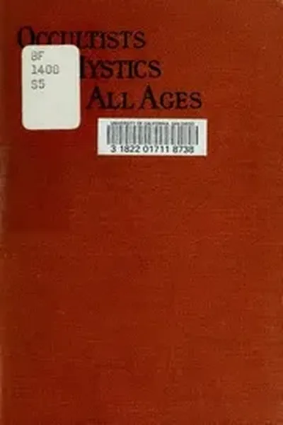 Shirley R Occultists And Mystics Of All Ages 1920