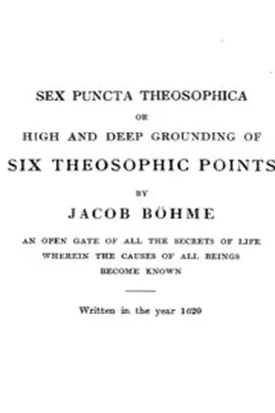 Six Theosophic Points And Other Writings