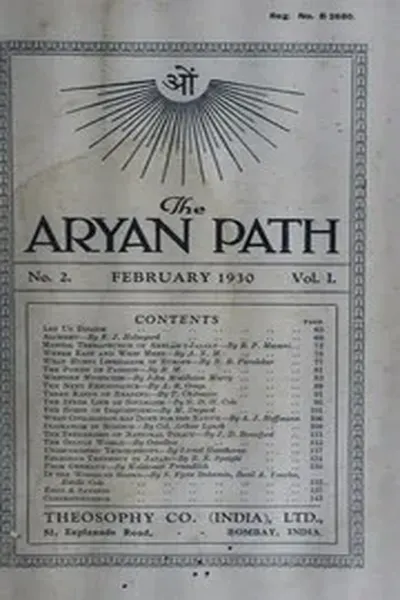 The Aryan Path Vol-I No-2