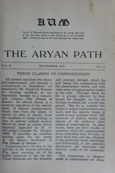 The Aryan Path Vol-II No-11
