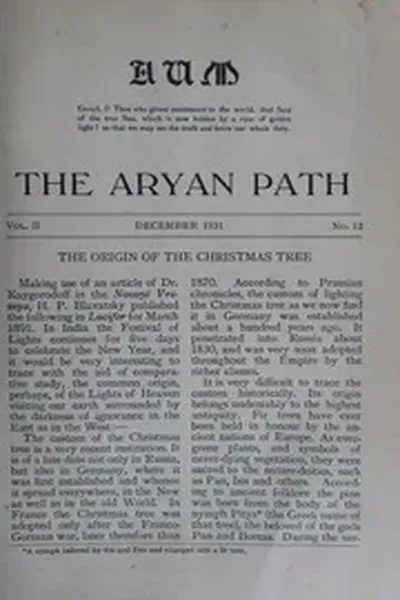 The Aryan Path Vol-II No-12