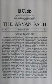 The Aryan Path Vol-VI No-2