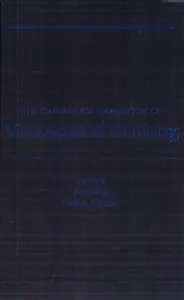 The Cambridge Handbook of Visuospatial Thinking