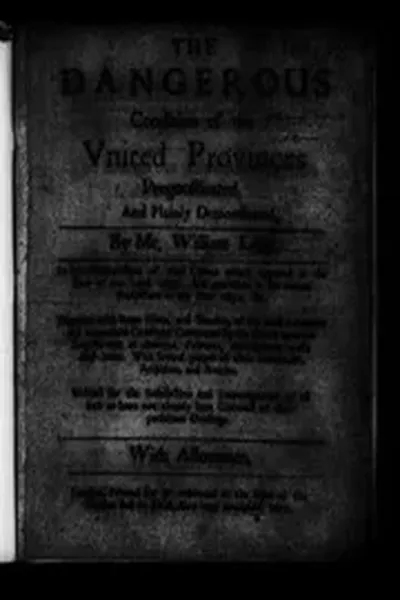 The dangerous condition of the United Provinces Prognosticated, ... 1672