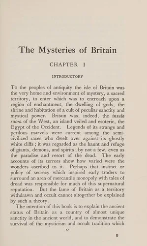 The mysteries of Britain