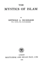 The mystics of Islam,