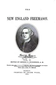 The New England Freemason Vol II Jan Dec 1875
