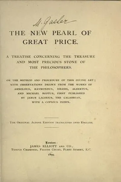 The new pearl of great price