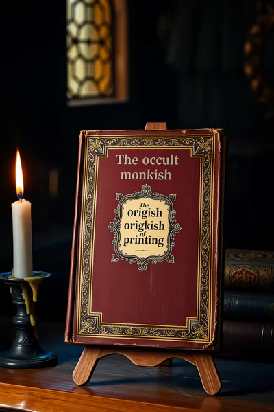 The occult monkish origins of printing