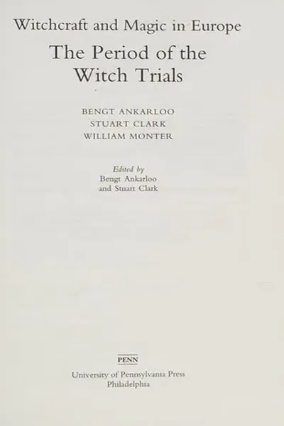 The period of the witch trials