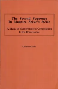 The Second Sequence in Maurice Scève's Délie